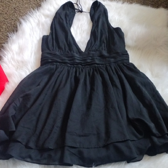 Abercrombie & Fitch Elegant Black Kids Dress - Picture 2 of 3